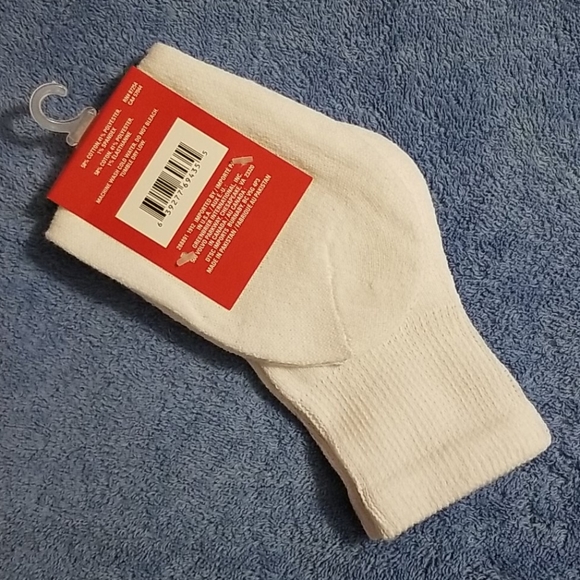 NEW 4 Pair Men's Diabetic Comfort Quarter Socks - Picture 13 of 16